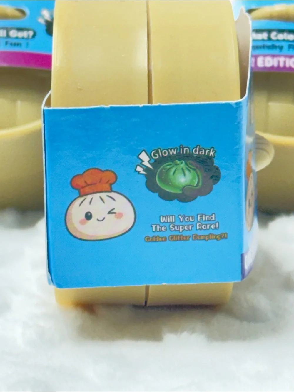 Rainbow Mystery GLOW IN THE DARK Squishy Fidget Mini Dumplings